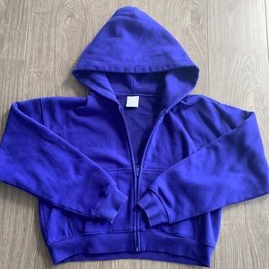 TNA Boxy Zip up hoodie
